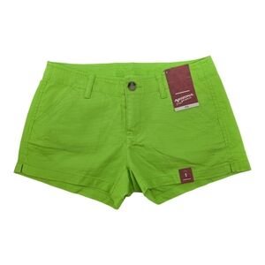 Green Corduroy Shorts